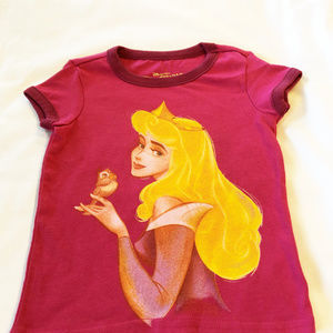 Disney Princess girls t-shirt size 4 cotton new